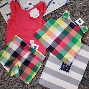 NWT Janie and Jack girl clothes three pieces